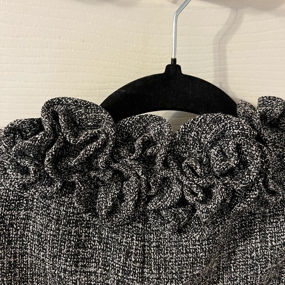 Vintage Women's Danny & Nicole 2-pc Gray 3/4 Sleeve Jacket Dress-Size 14 - Picture 6 of 7